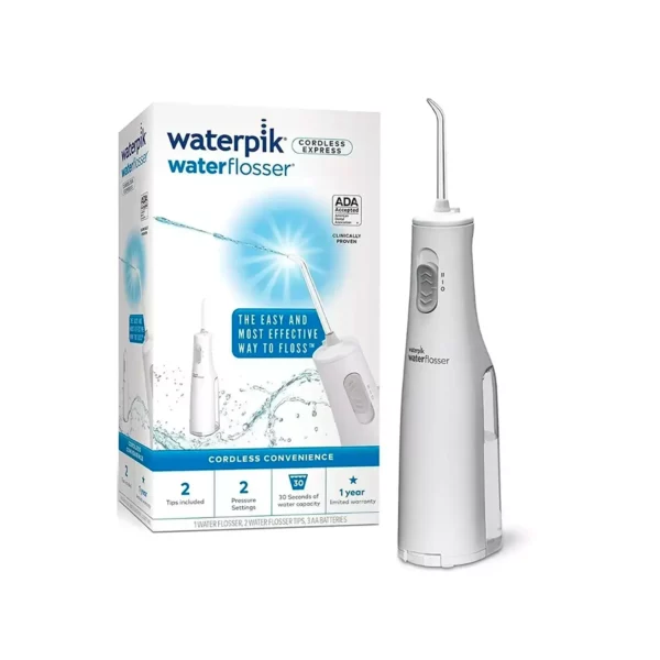 Irrigador bucal Waterpik® Cordless Express para higiene interdental