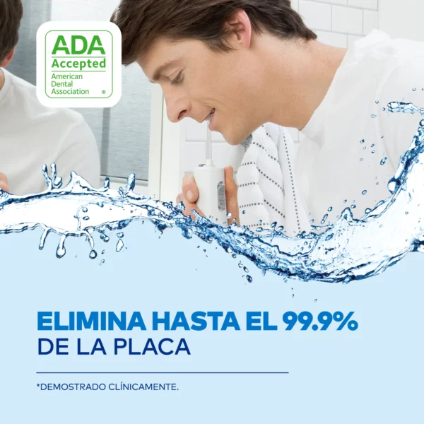 Características del irrigador bucal Waterpik® para higiene interdental