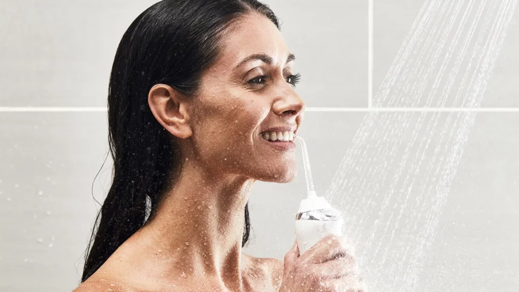 irrigador bucal de agua