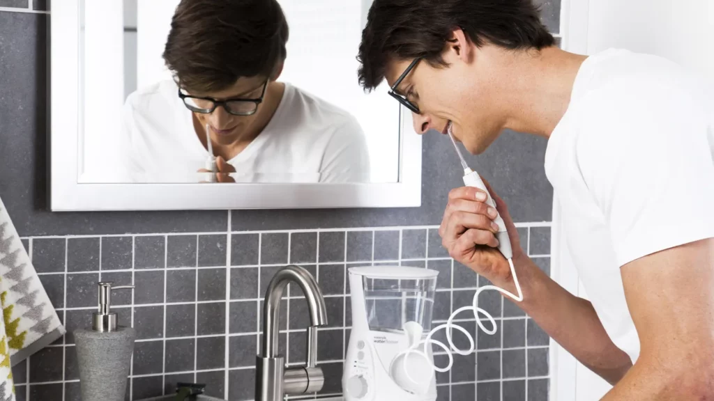 limpieza dental profunda con waterpik